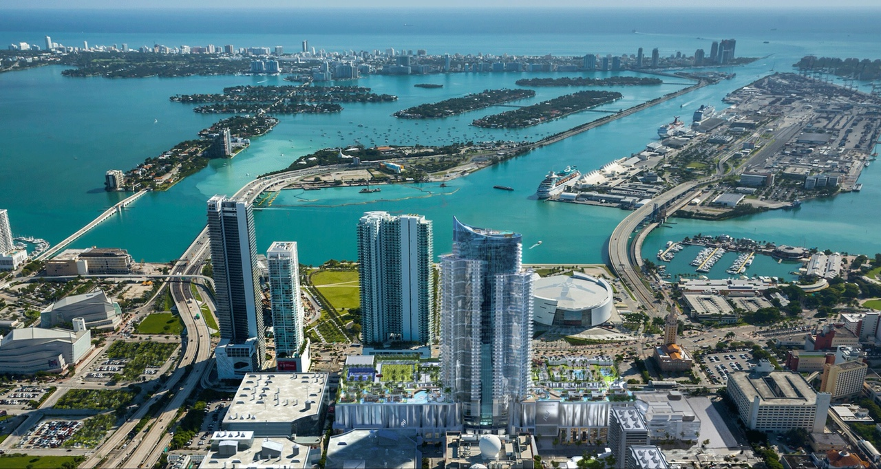 Paramount Miami is halfway to the top