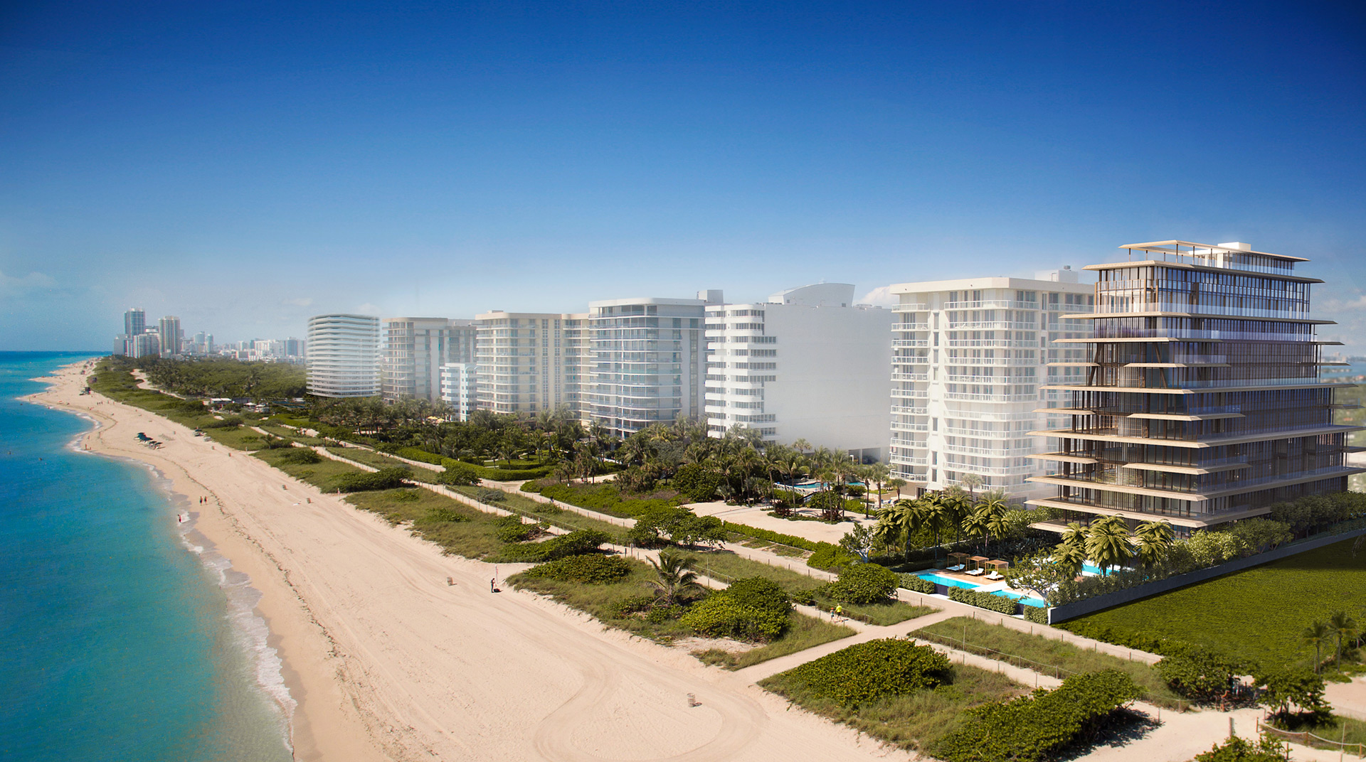 ‘Arte’ condo top out in Surfside