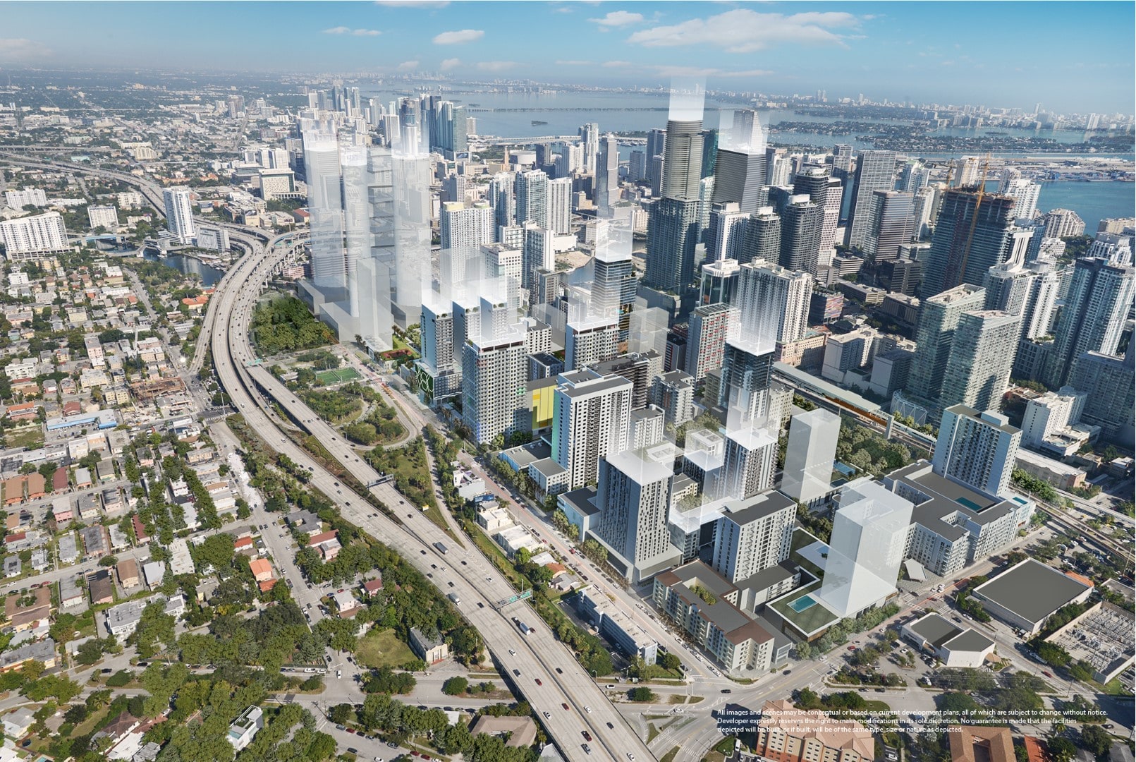 Renderings: West Brickell’s Future Includes Thousands Of New Residential Units