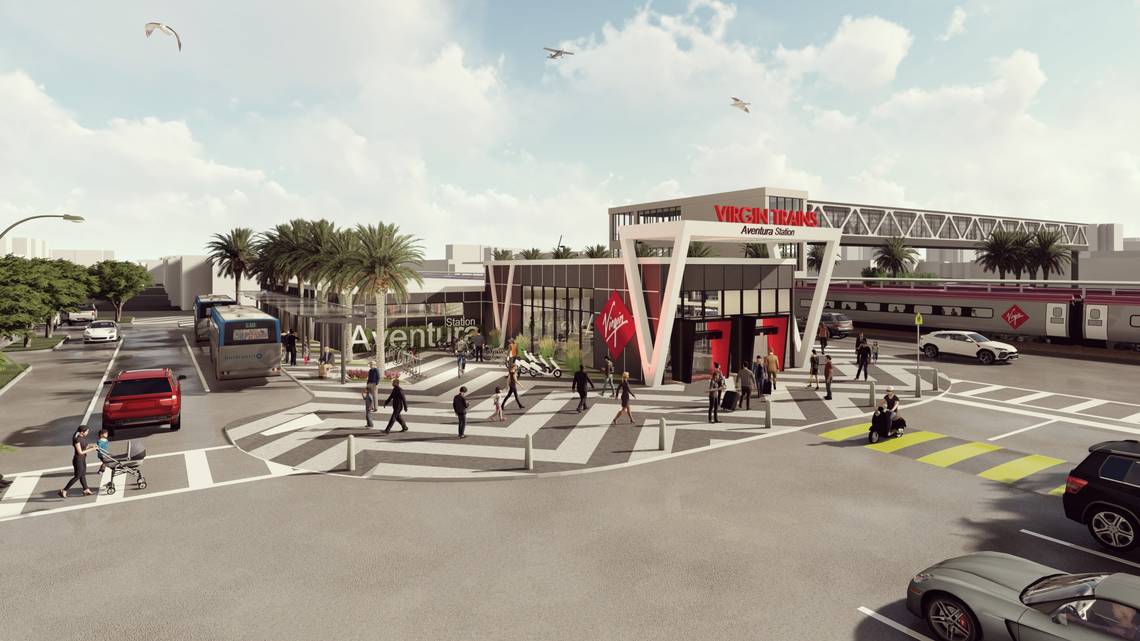 Virgin Trains: In 2020 Aventura Mall might be getting a new train station