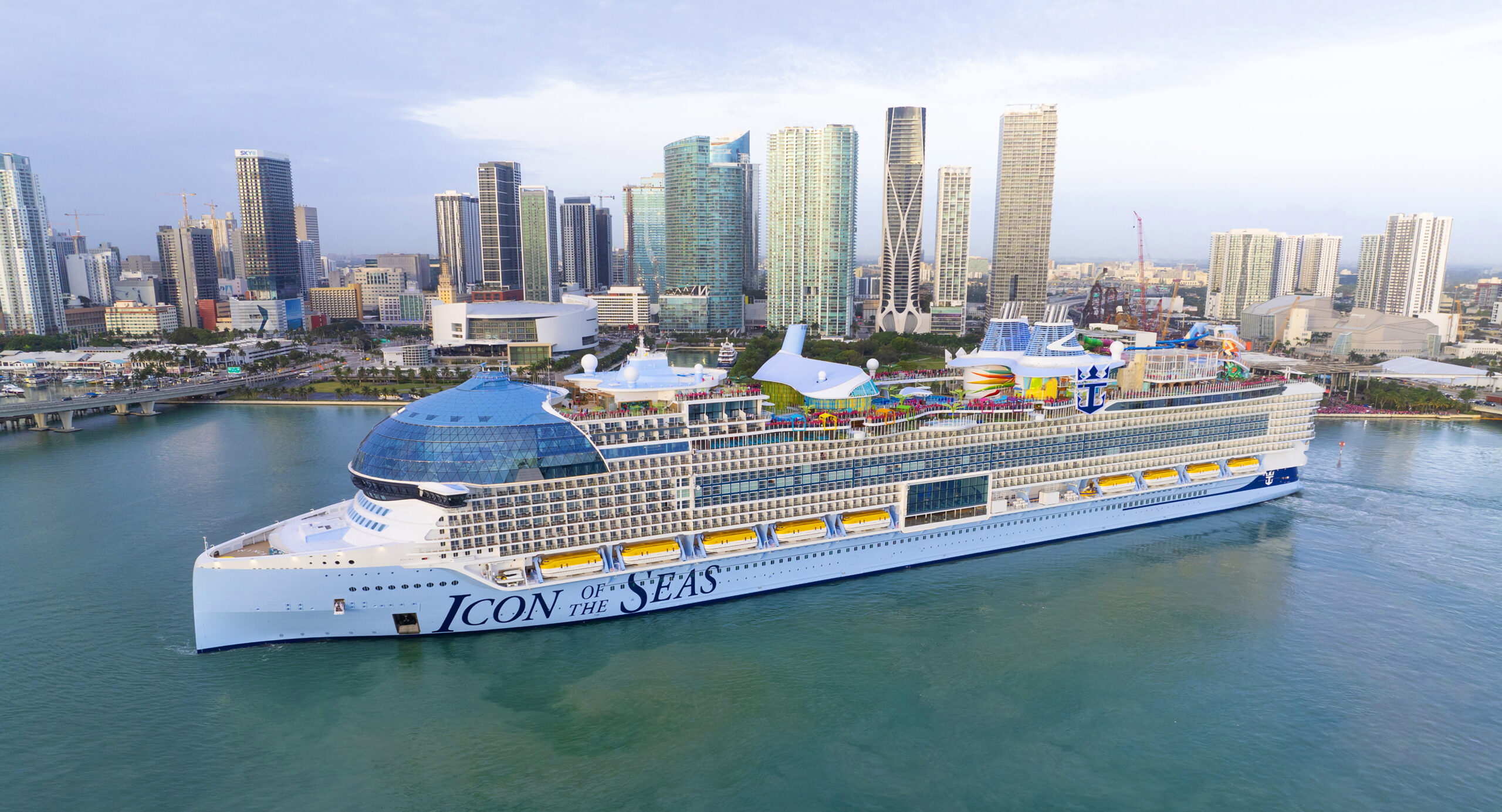New World’s Largest Cruise Ship, Five Times Larger Than Titanic, Finds Its Home in Miami