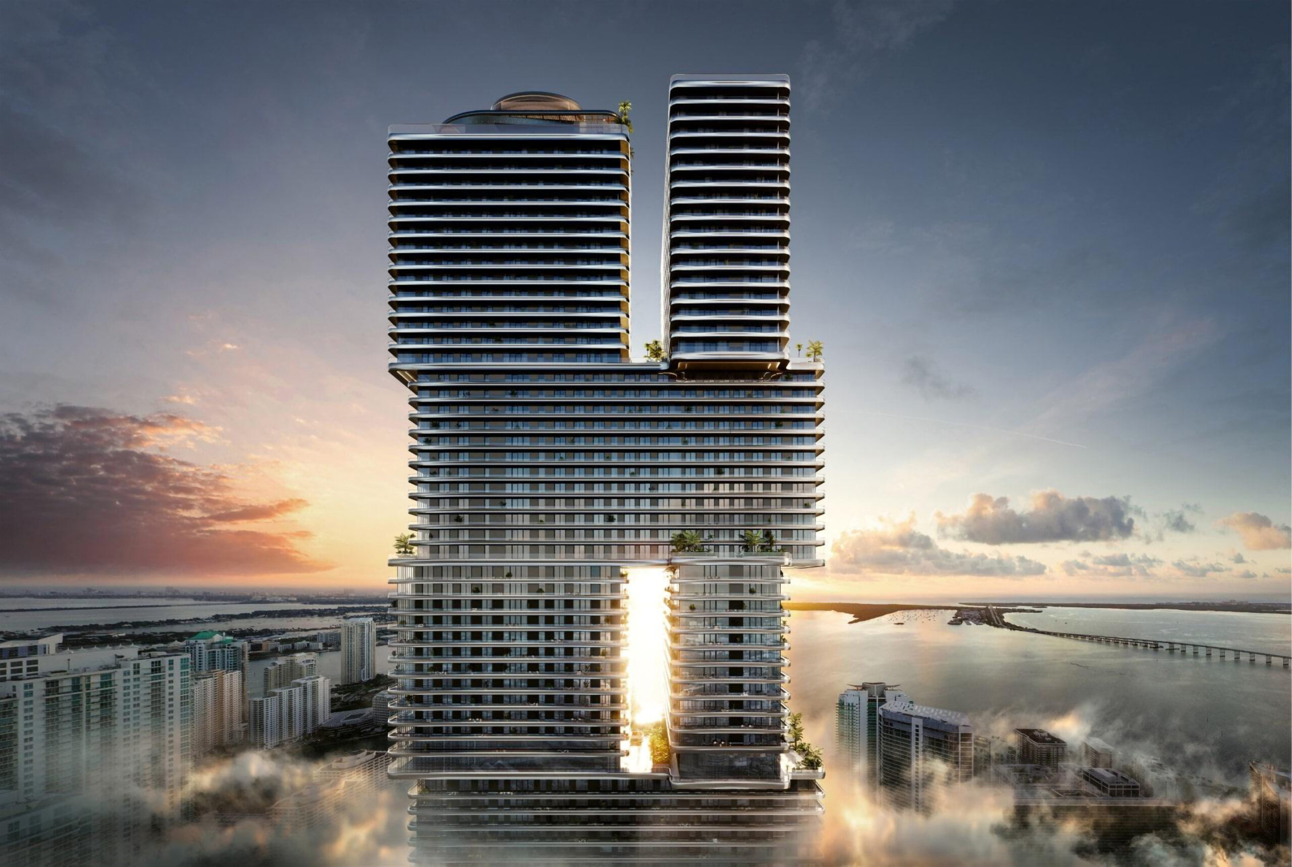 Major Milestone Reached for 67-Story Mercedes Benz Places Tower